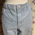 Riders By Lee Baby Blue Mid Rise Capris Photo 1