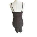 Windsor Black & Gold Metallic Bodycon Mini Dress Women Size Small | 42-64 Photo 1