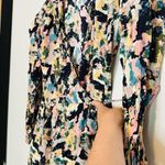 IRO Bloomy Women's Multicolored Floral Mix Printed Wrap Mini Dress Size 36 Photo 7