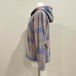 Soho Threads Corduroy Hooded Shirt Jacket Size Large Tan Photo 6