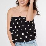 Billabong NWT  Sunny Dazer Tube Top Polka Dot Photo 0