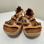 Earth Brand Earth Shoe Esteem Leather Sandals Tan Size 9 Photo 13