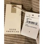 Good American NWT Ribbed Cropped Pullover 2XL Oatmeal Turtleneck Knit Sweater Photo 5