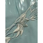 NEW Miss Elaine 100% Nylon Short Sleeve Nightgown M Seafoam Embroidered Relaxed Size M Photo 4