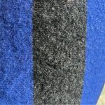 Liz Claiborne 100% Cashmere V-Neck Cardigan – Size M – Blue & Dark Grey Stripes Photo 6