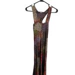 Unaluna XS Sleeveless Boho Maxi Dress Multicolor Paisley Print USA Red Photo 3