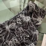 Aerie Unsubscribed Black and White Floral Bikini Top Photo 1