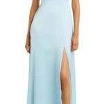 AQUA Bloomingdale’s Formal Fit & Flare Gown in Cool Blue, Size 14 New w/Tag $268 Photo 0