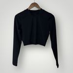 Vuori Long Sleeve Crush Rashguard Small Black Swim Shirt Surf Paddle Beach Photo 3