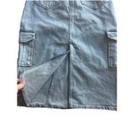 Rails  The Highland Denim Midi Skirt in Light Wash Cargo Size 23 Photo 3