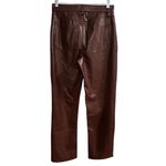Abercrombie & Fitch Curve Love Vegan Leather 90s Relaxed size 8 Pants 29” waist Photo 8