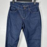 Mott & Bow Boyfriend Straight Jeans Womens Size 26x28 Dark Wash Classic Blue Photo 1