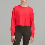 Lululemon Love Red Muscle Love Long Sleeve Shirt *Motif  Photo 4