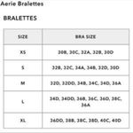 Aerie  Nordic High Neck Black Lace Bralette Photo 3