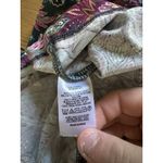 Loft Women Paisley Mock Neck Maxi Dress Size Large Long Sleeve Stretch Peasant Photo 7