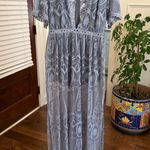 Prómesa Promesa NWOT Marionette Lace overlay Maxi Dress with Built-In Shorts Photo 4