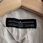 Peruvian Connection  Belda Blazer Jacket Lyocell Linen Cream Classic Western 2 Photo 4