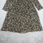 Ralph Lauren Lauren  Women's Floral Ruffled Georgette A-Line Dress Size 10 Photo 6