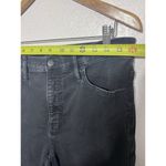 J.Crew  Jeans Women Sz 31 Tall 9" Mid Rise Signature Stretch Black Skinny Dark Photo 2
