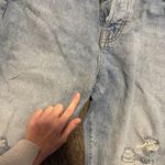 Free People We the free high waisted Distressed Light Blue Jeans size 30 Y2K baggy Photo 4