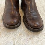 Aquatalia  Star Brown Leather Riding Boots Photo 3