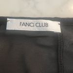 NWOT FANCI CLUB black micro mini sheer skirt XS $140 New Photo 8