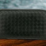 Bottega Veneta Intrecciato Lambskin Zippy Wallet Black Photo 3