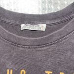 Messy Bun Just Chillin Crop T Shirt Womens Medium Shirt Short Sleeve Photo 2