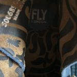 Fly London Yegi Wedge Ankle Booties EUR 42 Womens Sz 11 Navy Suede Casual Photo 6