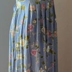 Vintage Small Dress 90s Y2K Maxi Boho 4 Dress Midi Cottage Grunge Floral Tie Purple Photo 0