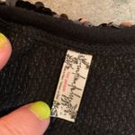 Free People intimately  S Small Little Black sequin Dress Photo 2