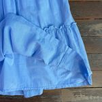 Crown & Ivy Linen & Cotton Sleeveless Ruffle Tiered Mini Dress - Sz XS 💚🎀 Photo 10