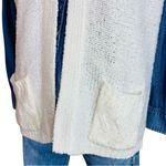 Vintage Knit Sweater Vest Cardigan Size L Photo 2