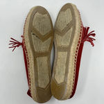 Marc Fisher  LTD Cathy‎ Fringe Espadrille Flat Red Photo 7