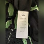 Seafolly Black, Green, Leaf Print , halter, cut out, open back, Maxi Dress XS Photo 7