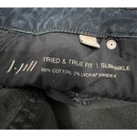 J.Jill Black Slim Ankle Length Straight Leg Jeans Size 14 Photo 3