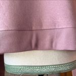 90 Degrees by Reflex 90 Degree Mock Neck Cropped Pullover Sweatshirt In Rose Gold Size L Photo 7