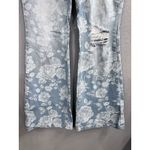 Celebrity Pink Womens Juniors Mid Rise Flare Jeans Roses Blue 9/29 Photo 2