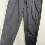 American Eagle Womens Tapered Pants Trousers Sz 4 LONG Belted Tie Waist Photo 7