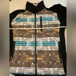 Cinch  Unisex Western Aztec Print zip up logo jacket Size G See Measurements Photo 7