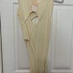 Aya Muse Marmo Dress in Buttercream Size L Photo 9