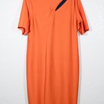 Celia New Cenia Orange Cut Out Midi Dress Size XL Photo 0