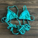 Nia Lynn Teal Bikini Top Photo 0