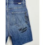 Mother Women's Blue Smokin' Short High Photo 10