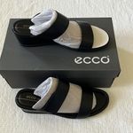 Ecco  HAPE 35 WEDGE SANDAL IN BLACK SIZE 9-9.5 Photo 0