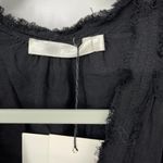 SEE U SOON BLACK LIGHTWEIGHT LONG SLEEVE MINI DRESS SIZE 1 Photo 2