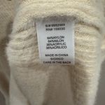 Love Tree Ribbed Cream Off White Fuzzy Sweater Photo 6