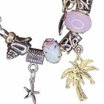 Sea Ocean Theme European Bead Charm Bracelet Photo 3