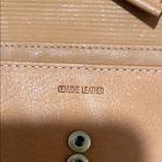 Kate Landry genuine leather Brown and Gold Wallet with Ornate Medallion Photo 2