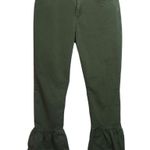 BLANK NYC The Reade Olive Grove Crop Jeans Boho Festival Casual Size 31 Photo 1